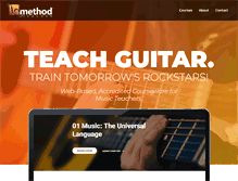 Tablet Screenshot of methodteacher.com